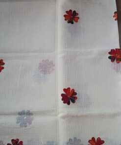 Alternative view of Resham Kota Gamcha Appliqué Saree
