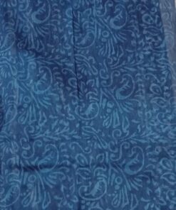 Alternative view of Chanderi Cotton Saree with Jaipuri Print