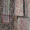 Cotton Semi-Stitched Suit Piece with Dupatta & Zari Work