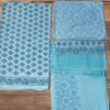 Rajasthani Block Print Cotton Suit Piece with Cotton dupatta