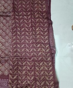 Alternative view of Maheshwari Silk Saree